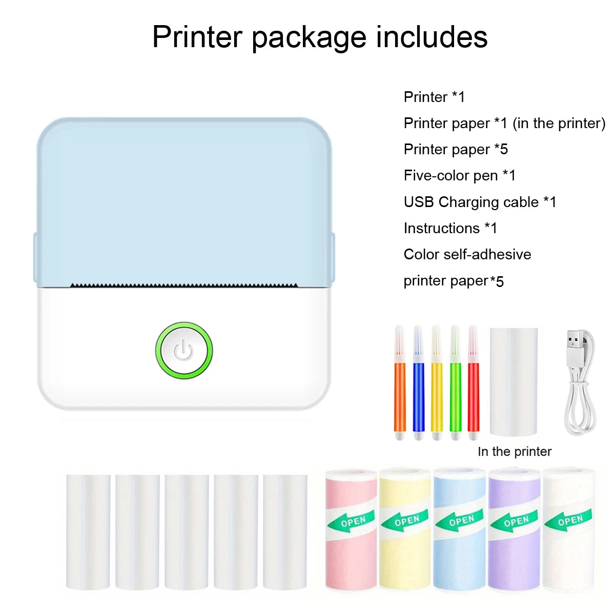 Mini Portable Printer